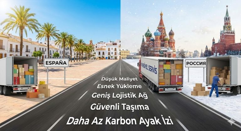 İspanya'dan Rusya'ya Parsiyel Servis ile Taşınmanın Avantajları Neler?